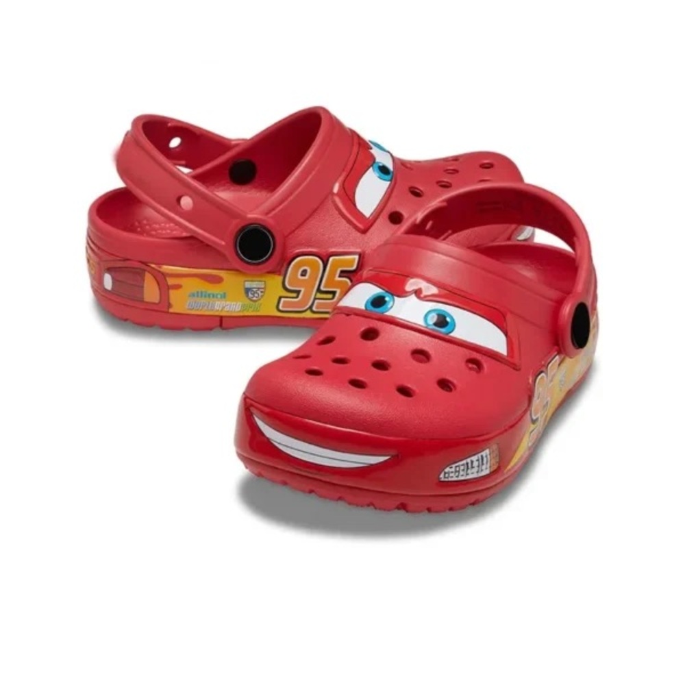 CROCS NWT Kids' Red Light-Up Clogs